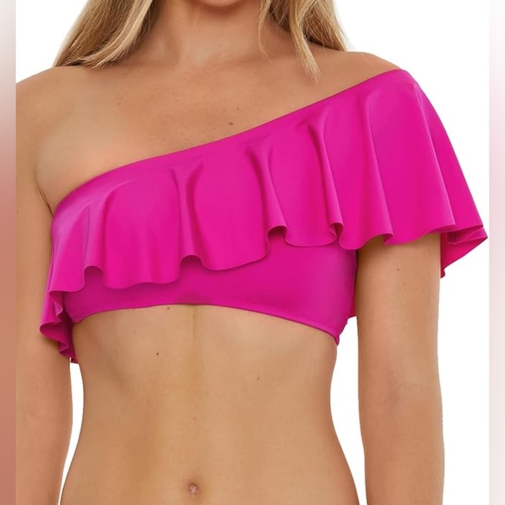 Trina Turk Pink Bikini Top